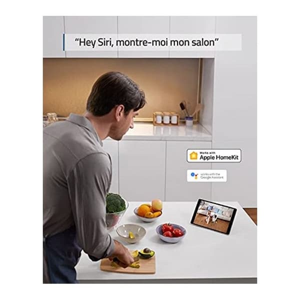 eufy Security Inomhuskamera 2K Pan & Tilt Övervakningskamera WiFi