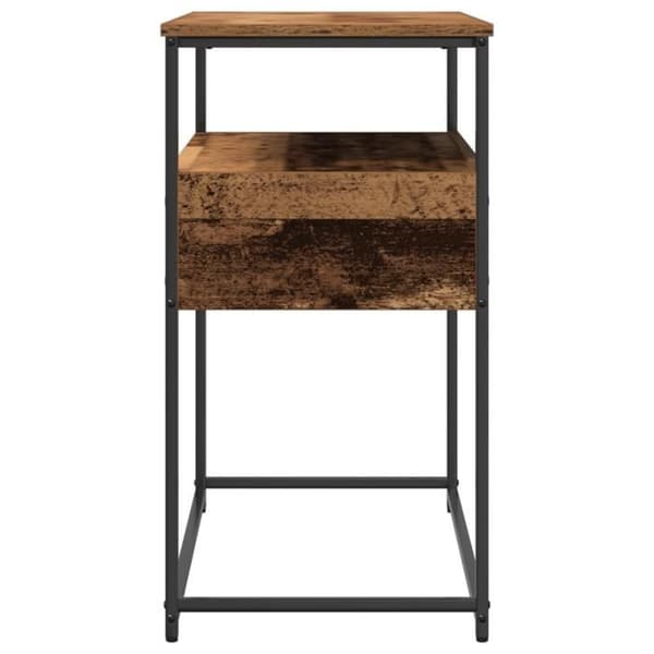 Tabell Console Äldre Trä 75x40x75 cm i Trä och Stål