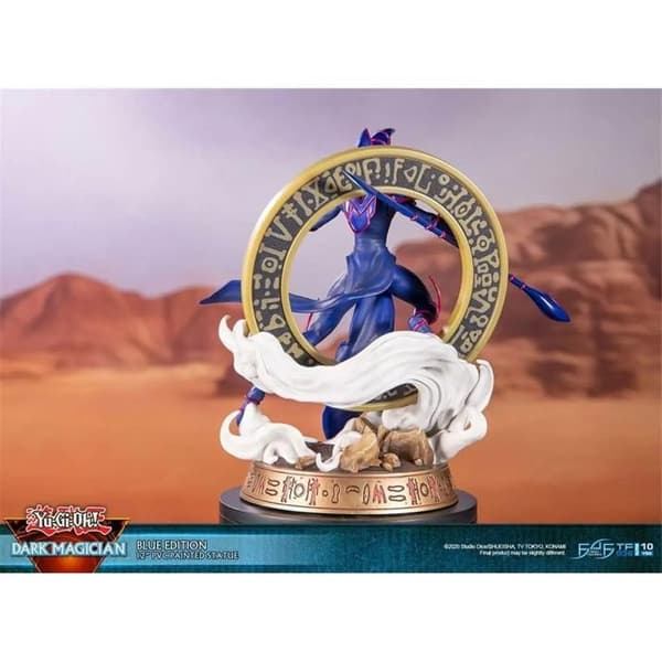 Samlarfigur -Yu-Gi-Oh! - Dark Magican Blue Standardversion - 29cm