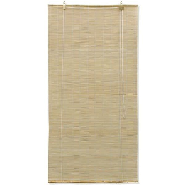 vidaXL Rullgardin Bambu Natur 120 x 220 cm