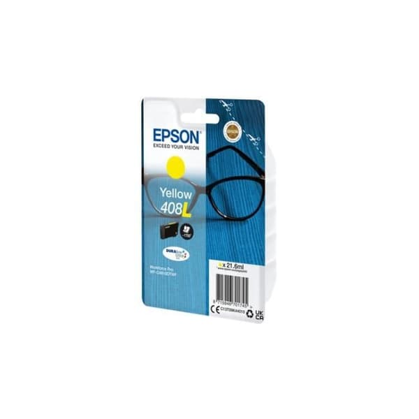 Bläckpatron - Epson - 408L - Gul - Hög kvalitet - 1700 sidor