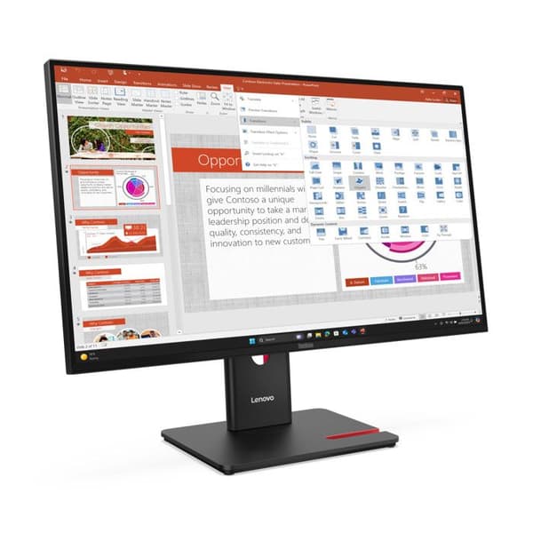 Monitor - LENOVO - ThinkVision T27-40 - 27 tum - IPS - Full HD 1920x1080