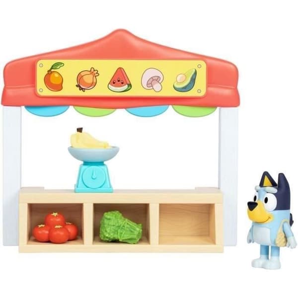 Bluey, Bluey's Market, Figuriner, Älgleksaker