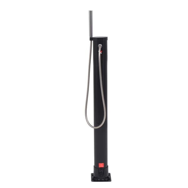 vidaXL Solar Dusch 8 L PVC Stål