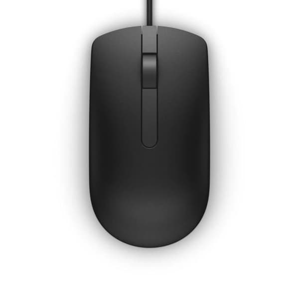 USB-mus - DELL - MS116 - Trådad - 3 knappar - Optisk