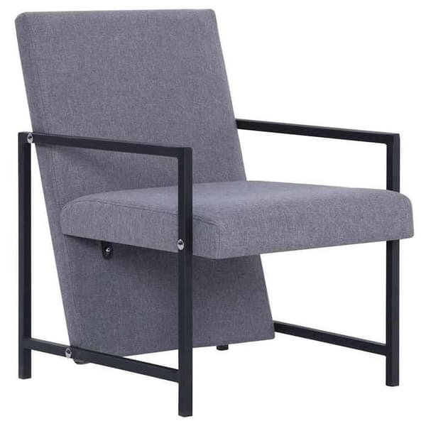 vidaXL Fåtölj Soffa Möbel Säte Soffstol Kontor Hem Inomhus Vardagsrum Sovrum Tyg 282155