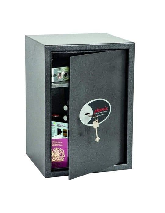 Säkerhetsskåp - Phoenix - Vela SS0804K - Nyckellås - 51 Liter - Metallisk Grafit