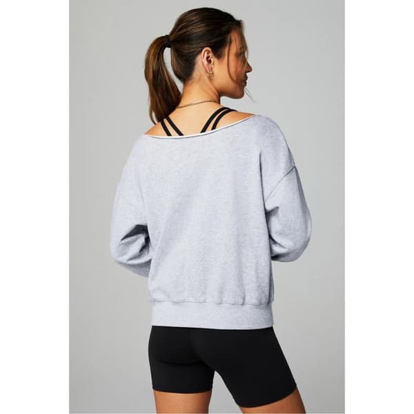 Off shoulder sweatshirt dam Fabletics Year Round Terry