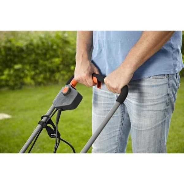 Elektrisk gräsklippare - GARDENA PowerMax - Klippbredd 32 cm - Brickutkast