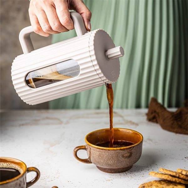 Presskanna - Klausberg - KB-7749 - 600ml - Rosa - För kaffe/te