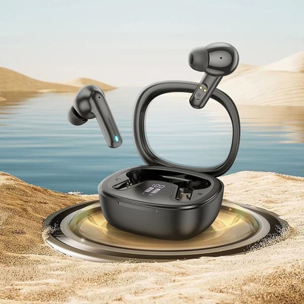 Trådlösa hörlurar - HOCO - Shadow (EQ6) - Bluetooth 5.3 - Svitbeständig - In-ear