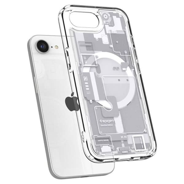 Spigen Ultra Hybrid Zero One MagSafe-fodral för iPhone 16e - Vit