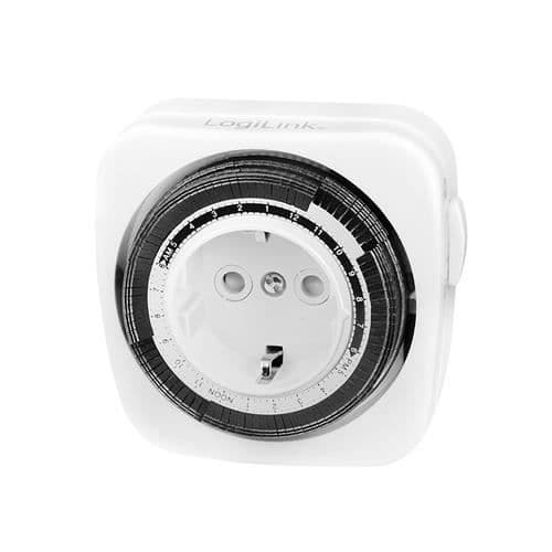 LOGILINK ET0011 ELEKTRISK TIMER DAGLIG PROGRAMMER VIT