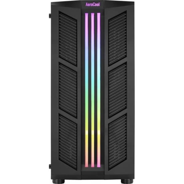 PC Chassi - Aerocool - Prime - Minitorn ATM - Glaspanel - Svart