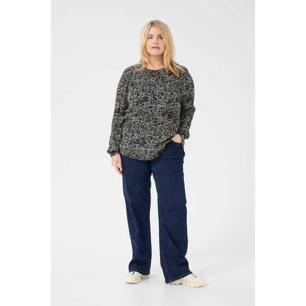 Blus dam KAFFE Curve Mila Ami