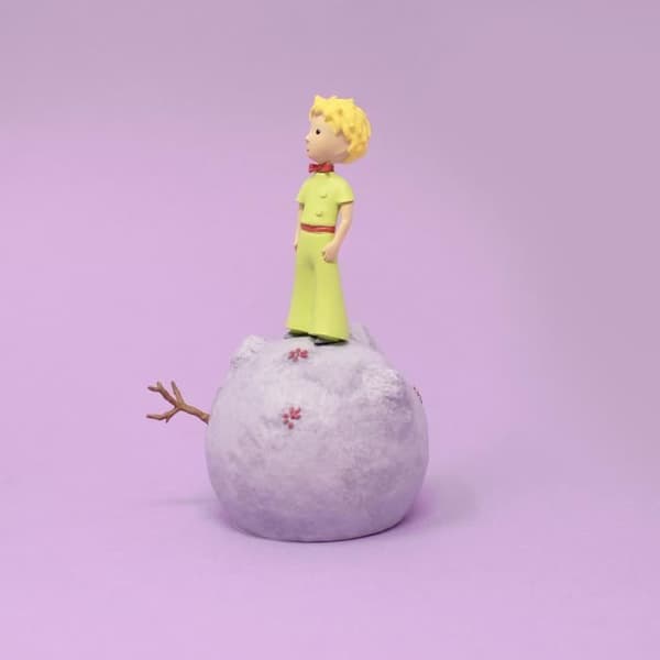 Figurine – Den lille prinsen på sin planet