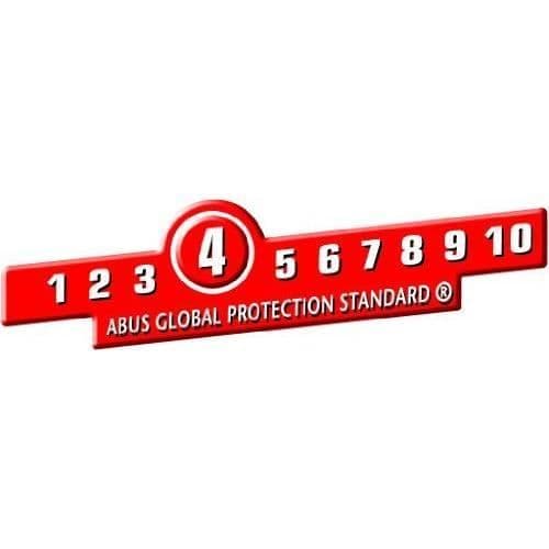 Cykellås - ABUS - 539701 - Mässing - Svart Plast - 70/35