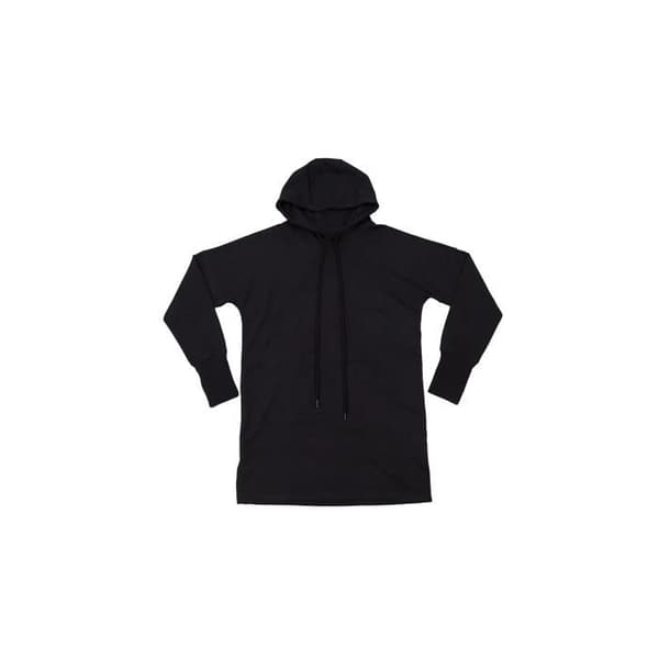 Kvinnors Mantis sweatshirtklänning - svart