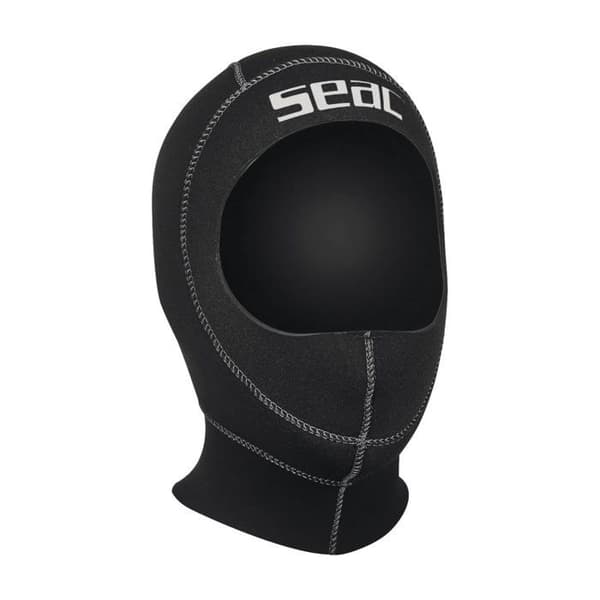 Dykhuva - SEAC - 3mm - Svart - Förformad Passform - XL