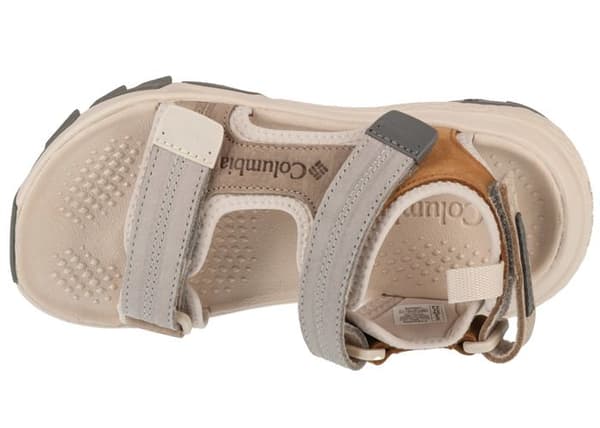 Sandaler Dam - COLUMBIA - Peakfreak Rush Sandal Lea - Nubuck - Grå - Vandring