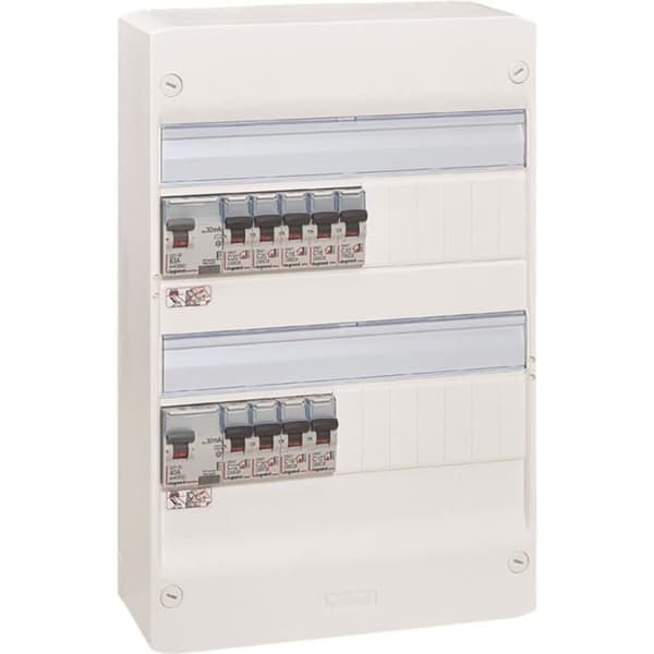 LEGRAND Essentiel förkopplad elektrisk panel special för T3-hus