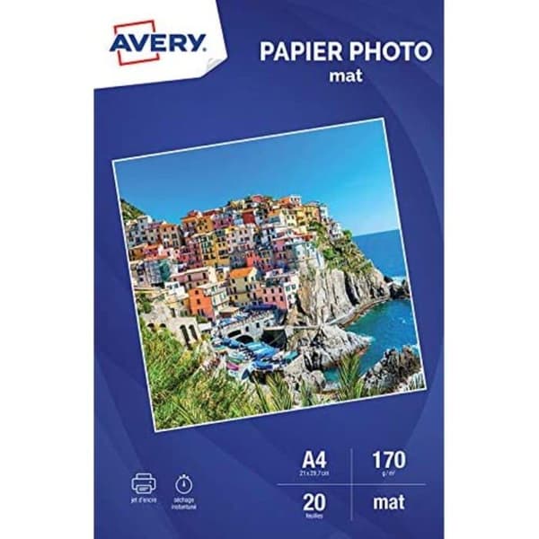 Avery - 50 Fotopapper A4 200 G/M2