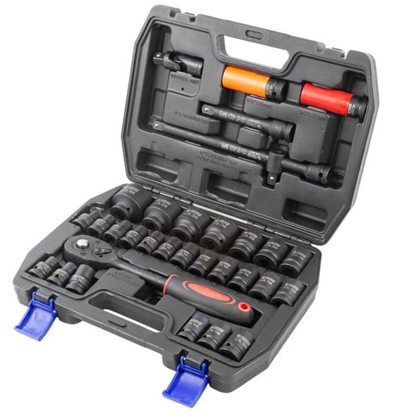 32-delars hylsnyckelsats 1/2"