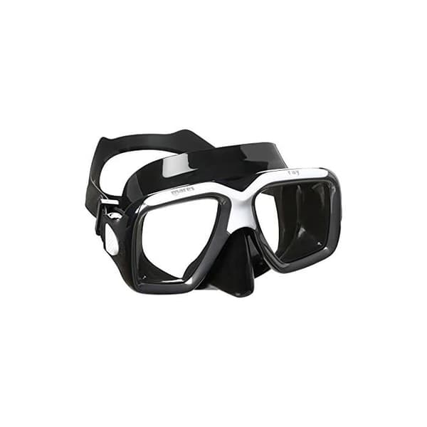 Dykmask - Mares - Ray - Silikon - Svart - En storlek