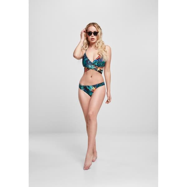 Bikini dam Urban Classics draperat mönster