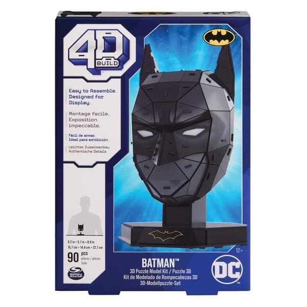 SPIN MASTER MASK BATMAN DC 4D Bygg