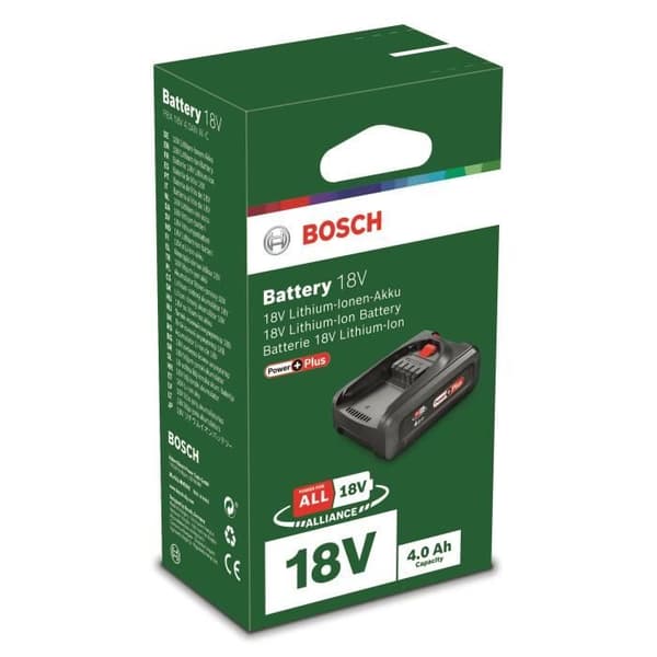 Batteri 18V 4 Ah - Bosch - POWER FOR ALL 18V - Power Plus
