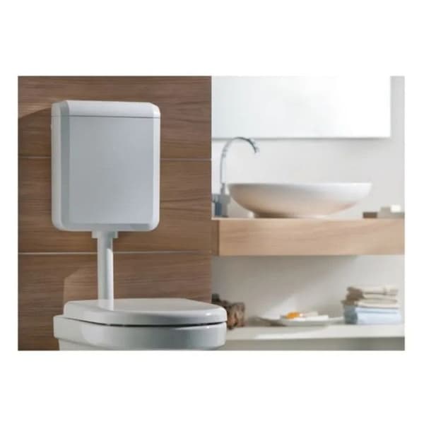 Toaletttank - Regiplast - Duetto - Vit - Plast - Standard