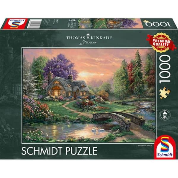 Pussel 1000 bitar: Thomas Kinkade: Kära tillflykt
