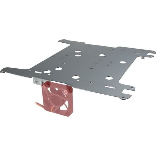 Inter-Tech ITX A80S PC-fodral - ITX-Tower - Aluminium - Svart - 4 cm - 60 W