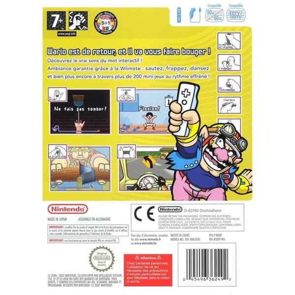 WARIO WARE SMOOTH MOVES / Wii