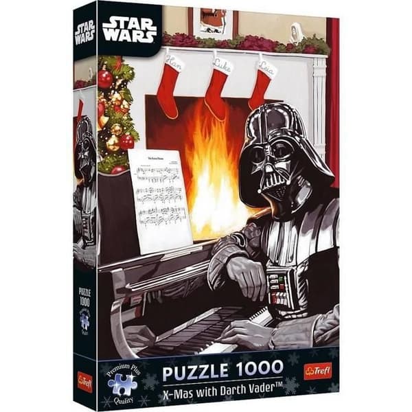 Pussel 1000 bitar: Jul med Darth Vader!