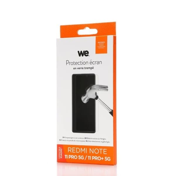 Skärmkydd - XIAOMI - REDMI NOTE 11 PRO - reptålig - bubbelresistent - ultrahård