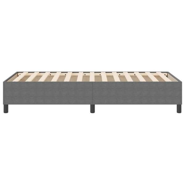 vidaXL Plattform sängram Ljusgrå 80 x 200 cm 3337377
