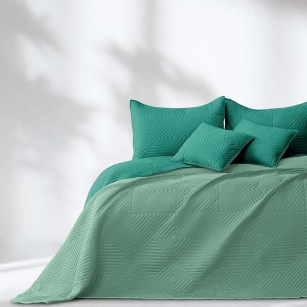 Sängöverkast - SOFTA - mintgrön - 200 x 220 cm - 100% polyester mikrofiber