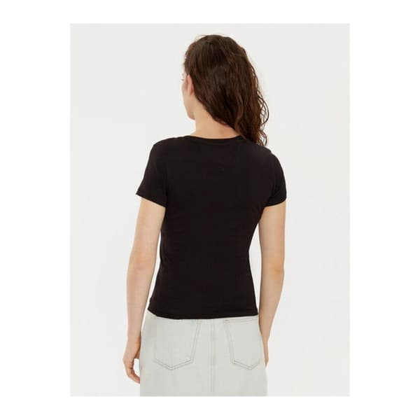 T-shirt MC bomull logotyp - Tommy Jeans.