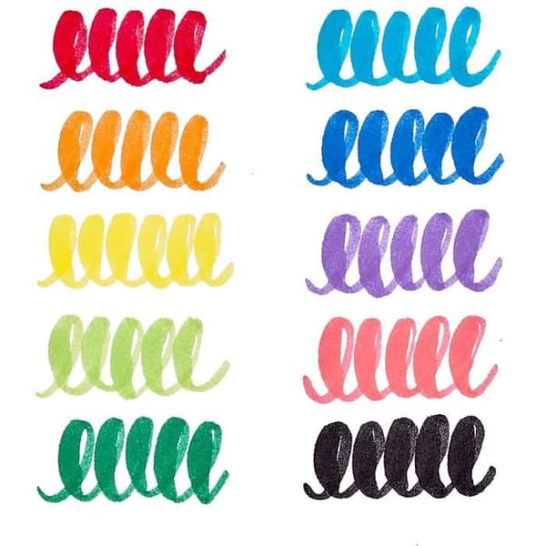 Ooly Big Bright Brush Markers