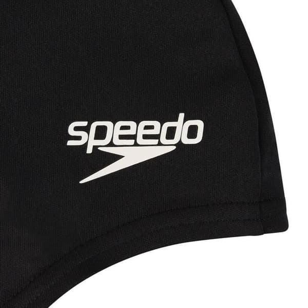 Badmössa - Speedo - Junior - Polyester - Svart - Bekväm och hydrodynamisk