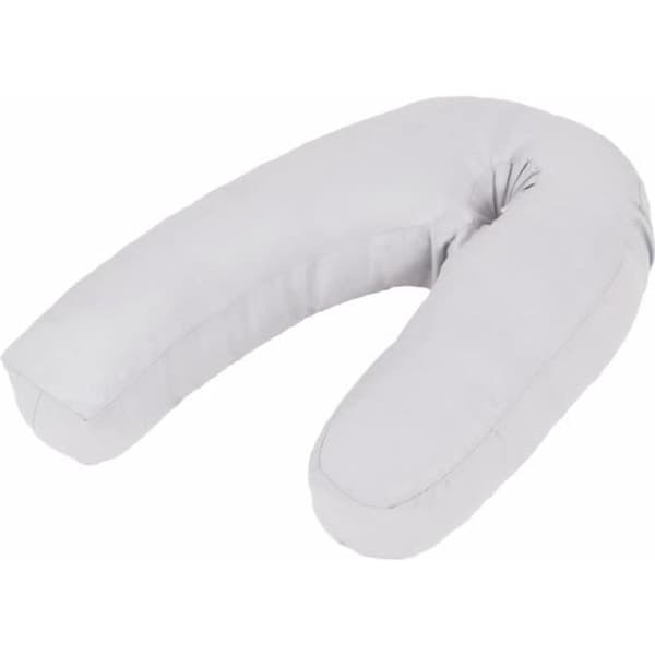 vidaXL J-Shaped Graviditetskudde 54 x 43 cm Grå