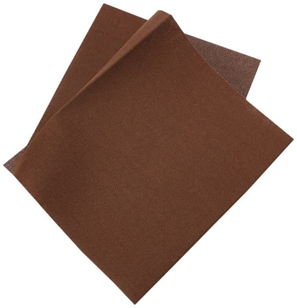 Patch thermocollant - Kleiber - 320-04 - 100% bomull - 40x12 cm - Mörkbrun