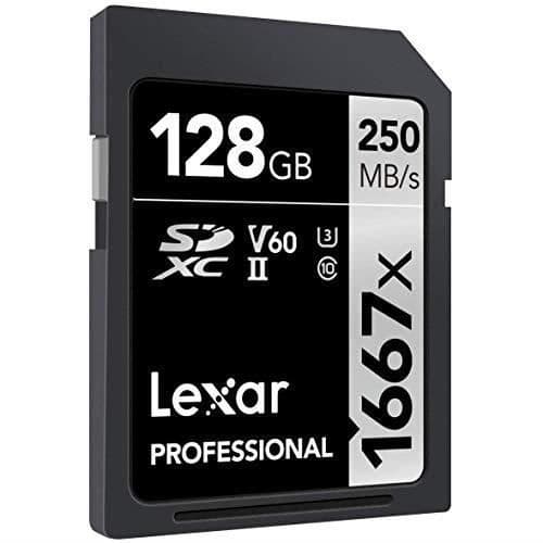 Lexar Professional 1667x 128 Go SDXC UHS-II minneskort