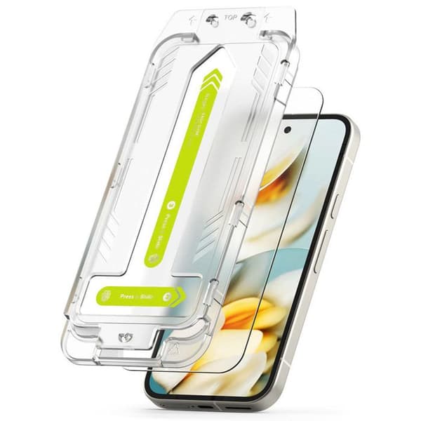 Härdat glas - RINGKE - Google Pixel 9a - Ringke Easy Slide - Paket med 2 - Transparent
