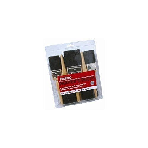 Målarpenslar - PRODEC - PBSDD - 12-pack - Akryl - Inomhus - Svart