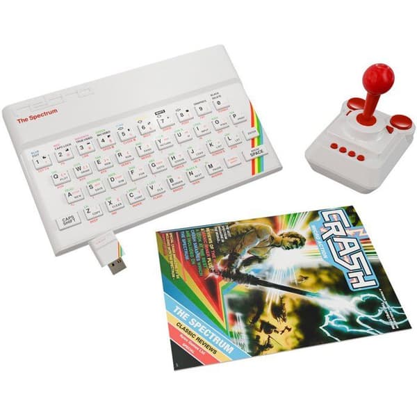 Retro-konsol - THE SPECTRUM - Vit utgåva - Vit