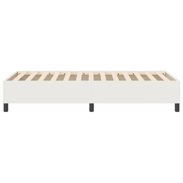 vidaXL Plattformssängram Kräm 80 x 200 cm 3337379