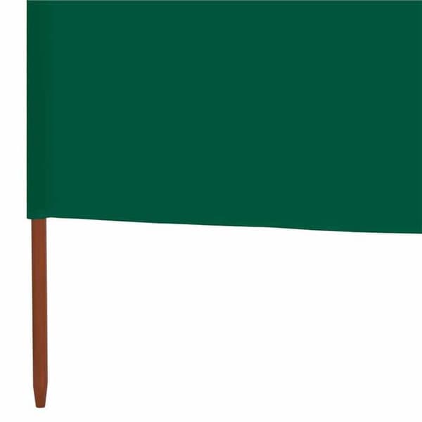 vidaXL 6 Panel Room Divider Tyg 800 x 120 cm Grön